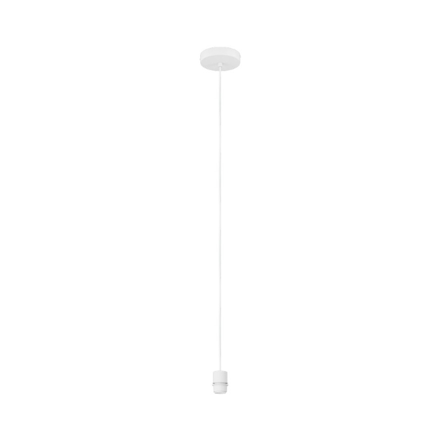 Brilagi - LED luster na lanku CERIA BOHO 1xE27/40W/230V pr. 70 cm biela/hnedá