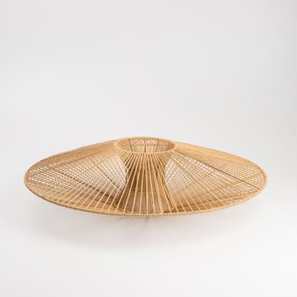 Brilagi - LED luster na lanku CERIA BOHO 1xE27/40W/230V pr. 70 cm biela/hnedá