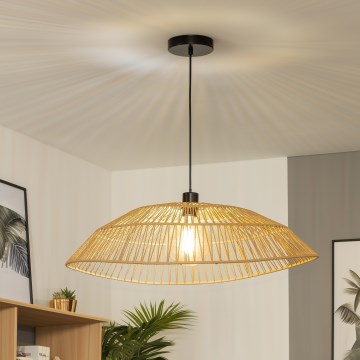 Brilagi - LED luster na lanku CERIA BOHO 1xE27/40W/230V pr. 70 cm hnedá