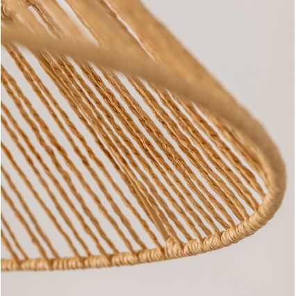 Brilagi - LED luster na lanku CERIA BOHO 1xE27/40W/230V pr. 70 cm hnedá