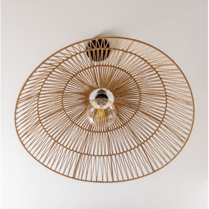 Brilagi - LED luster na lanku CERIA BOHO 1xE27/40W/230V pr. 70 cm hnedá