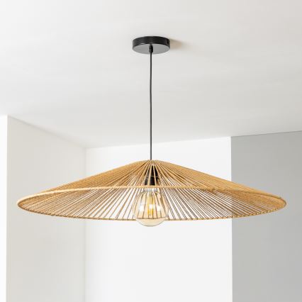 Brilagi - LED luster na lanku CERIA BOHO 1xE27/40W/230V pr. 90 cm hnedý