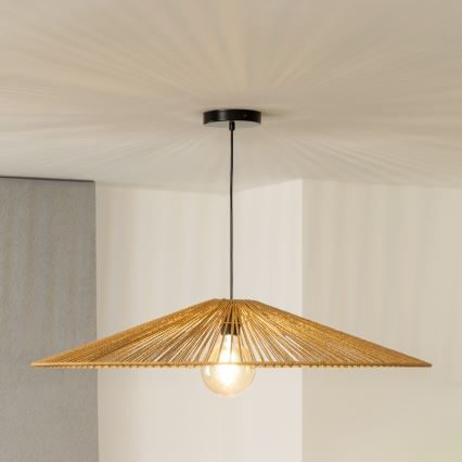Brilagi - LED luster na lanku CERIA BOHO 1xE27/40W/230V pr. 90 cm hnedý