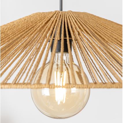 Brilagi - LED luster na lanku CERIA BOHO 1xE27/40W/230V pr. 90 cm hnedý