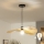 Brilagi - LED luster na lanku CERIA BOHO 1xE27/40W/230V, priemer 60 cm, rafia