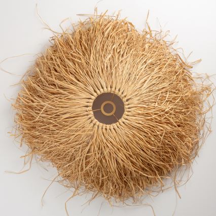 Brilagi - LED luster na lanku CERIA BOHO 1xE27/40W/230V, priemer 60 cm, z rafie