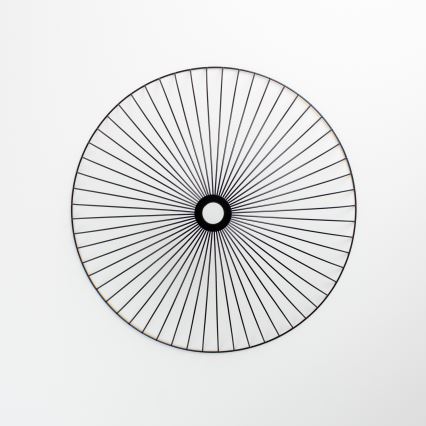 Brilagi - LED luster na lanku CERIA WIRE 1xE27/40W/230V priemer 60 cm čierna