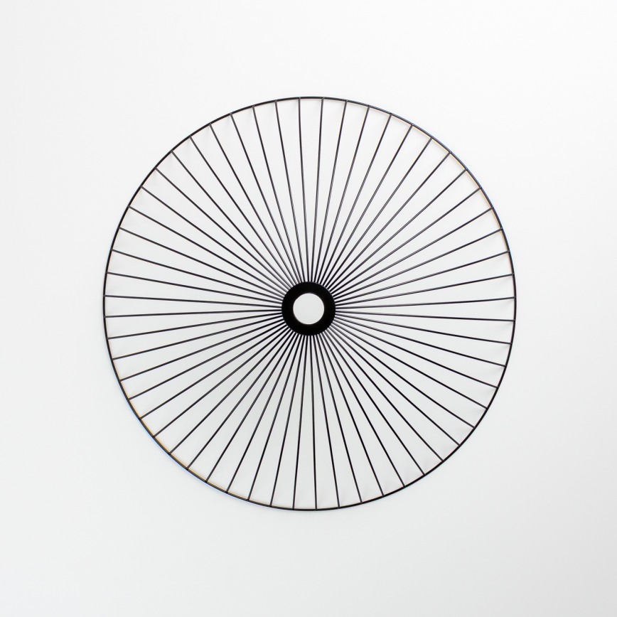 Brilagi - LED luster na lanku CERIA WIRE 1xE27/40W/230V priemer 60 cm čierna