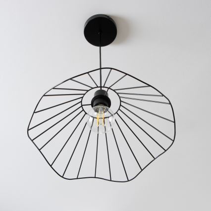 Brilagi - LED luster na lanku CERIA WIRE 1xE27/40W/230V Ø 40 cm čierna