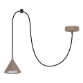 BRILAGI - LED Luster na lanku CONE SINGLE SPIDER 1xGX53/15W/230V béžová