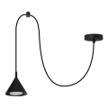 BRILAGI - LED Luster na lanku CONE SINGLE SPIDER 1xGX53/15W/230V čierna
