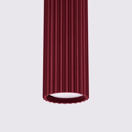 Brilagi - LED luster na lanku CRESTO 1xGU10/10W/230V bordová