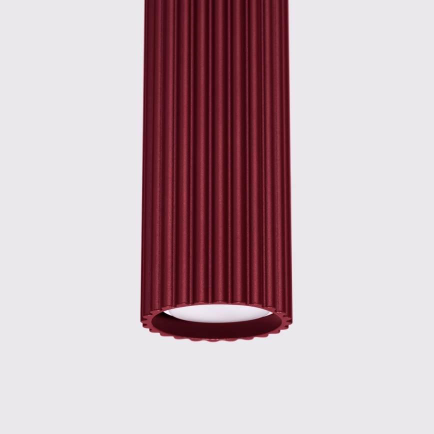 Brilagi - LED luster na lanku CRESTO 1xGU10/10W/230V bordová