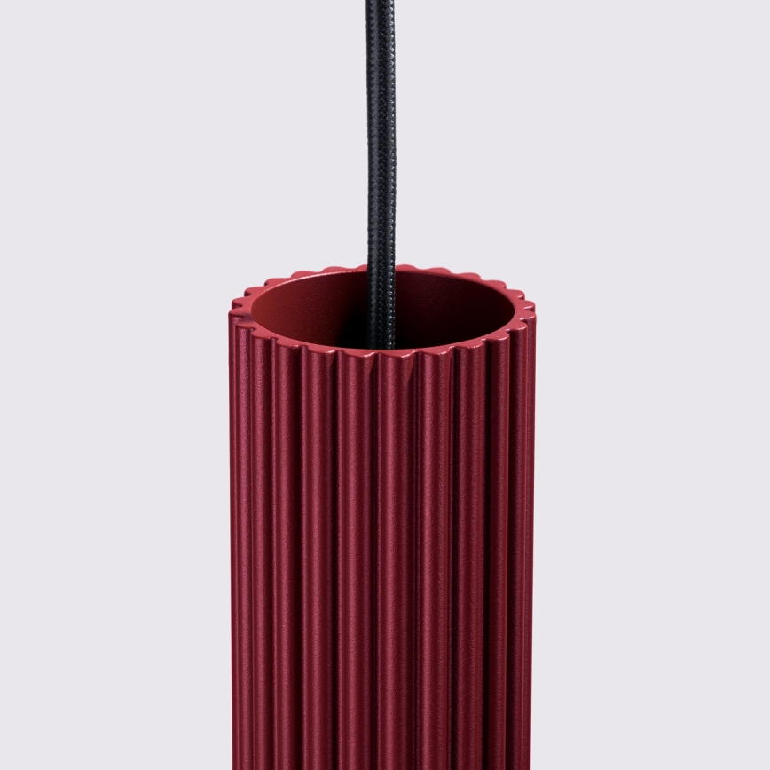 Brilagi - LED luster na lanku CRESTO 1xGU10/10W/230V bordová