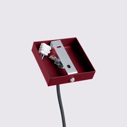 Brilagi - LED luster na lanku CRESTO 1xGU10/10W/230V bordová