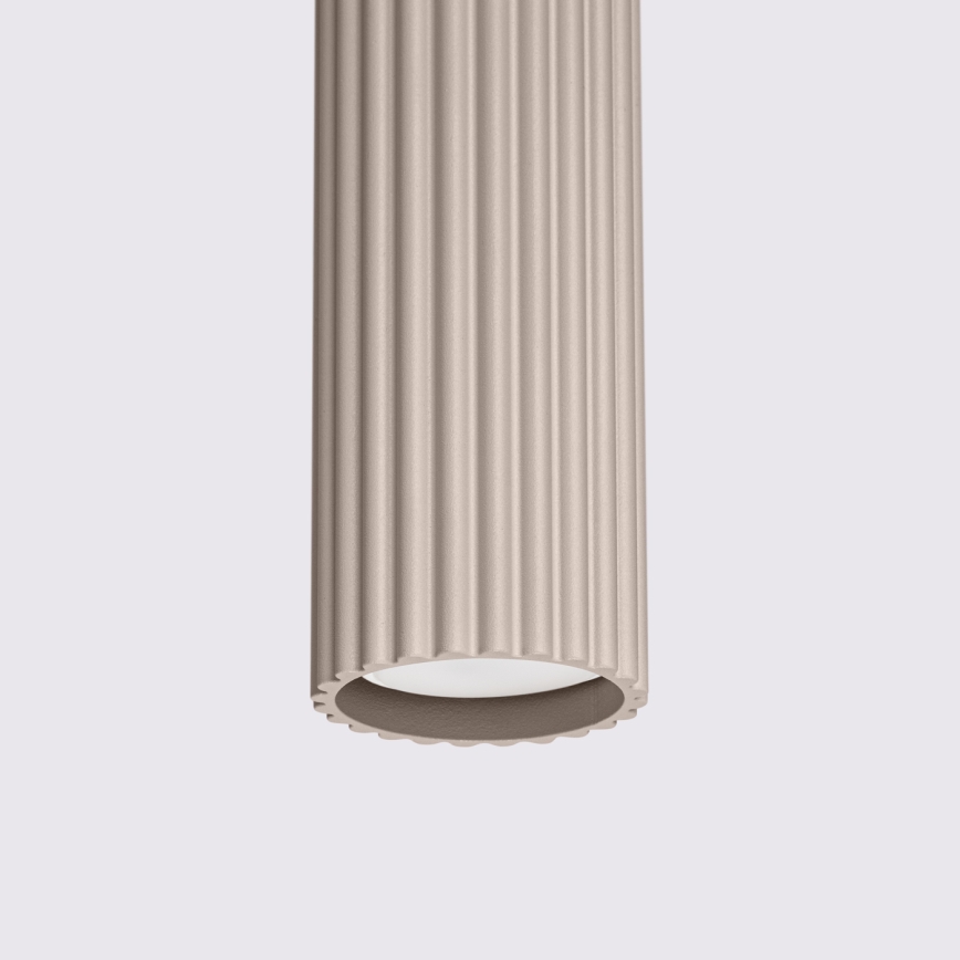 Brilagi - LED luster na lanku CRESTO 1xGU10/10W/230V taupe