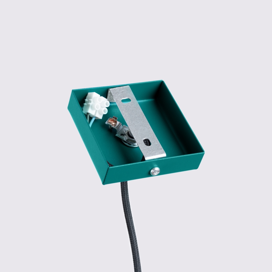 Brilagi - LED luster na lanku CRESTO 1xGU10/10W/230V tyrkysový