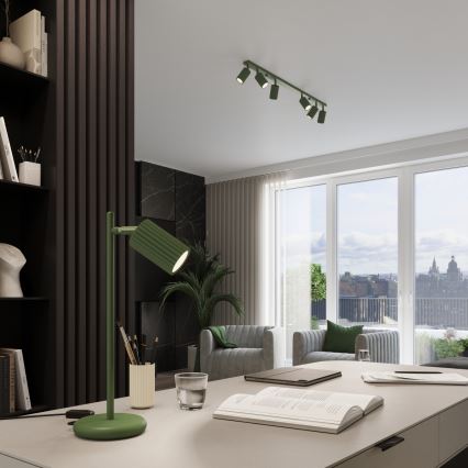 Brilagi - LED luster na lanku CRESTO 1xGU10/10W/230V zelený