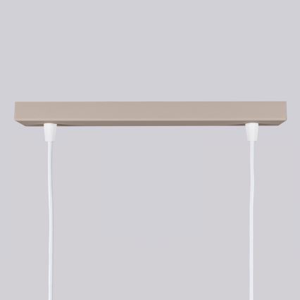 Brilagi - LED luster na lanku CRESTO 2xGU10/10W/230V taupe