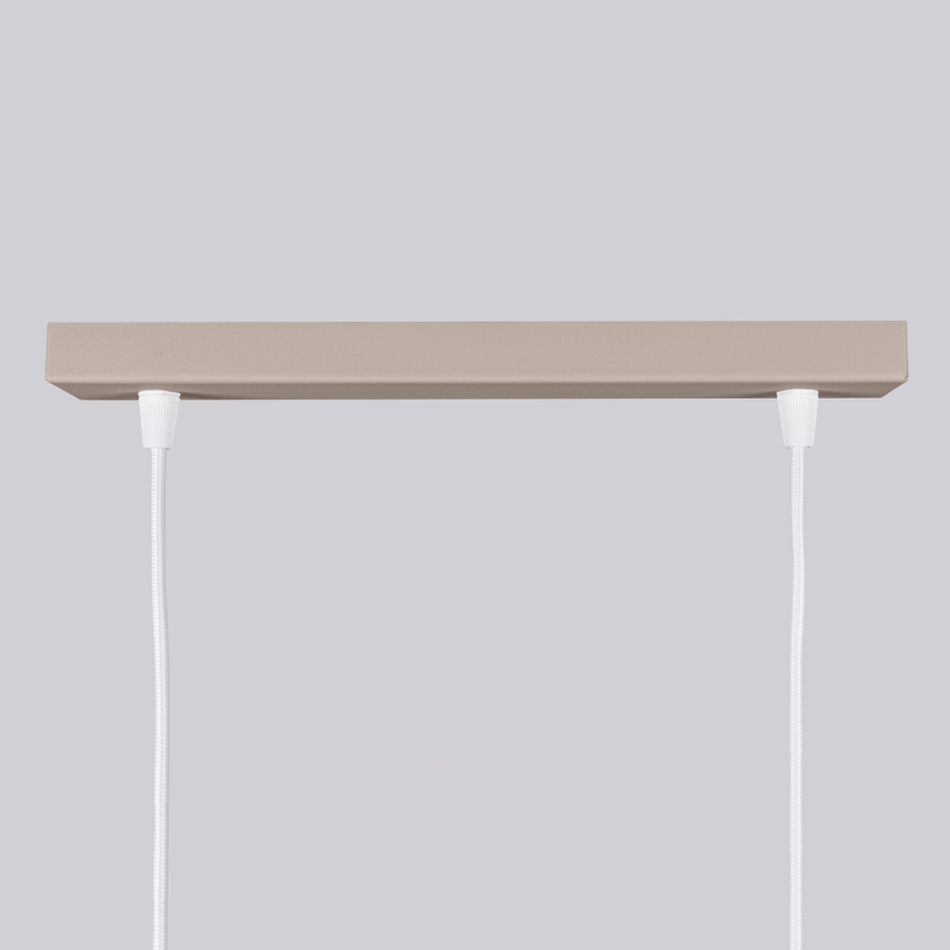 Brilagi - LED luster na lanku CRESTO 2xGU10/10W/230V taupe