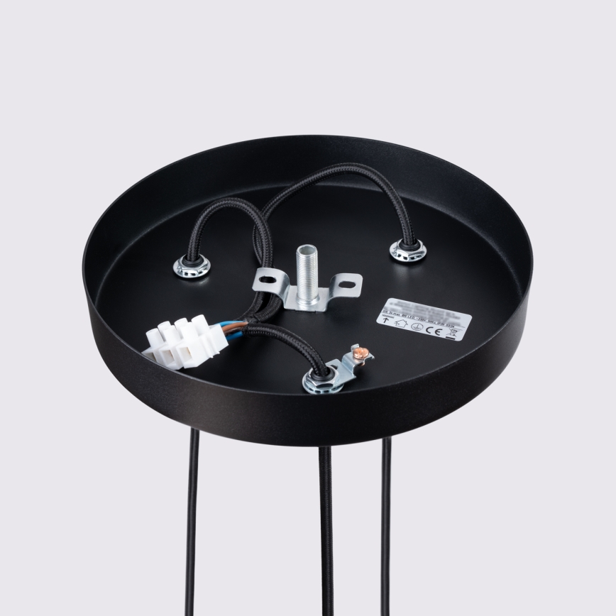 Brilagi - LED luster na lanku CRESTO 3xGU10/10W/230V čierny