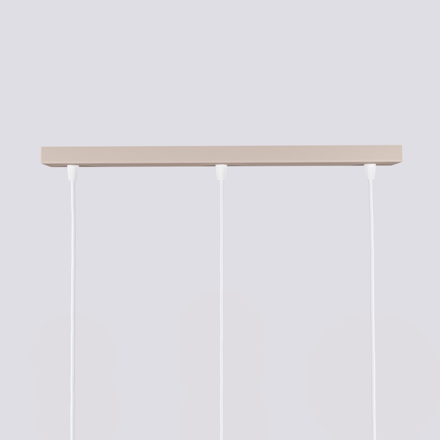 Brilagi - LED luster na lanku CRESTO 3xGU10/10W/230V taupe