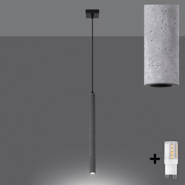 Brilagi - LED Luster na lanku DRIFA 1xG9/4W/230V betón