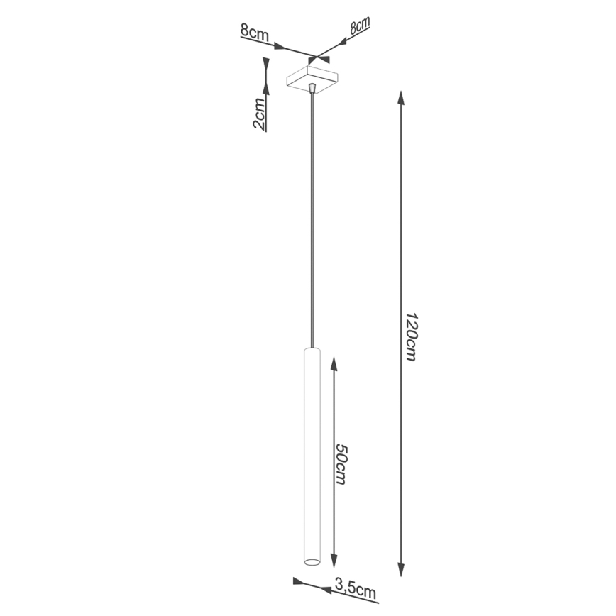 Brilagi - LED Luster na lanku DRIFA 1xG9/4W/230V drevo