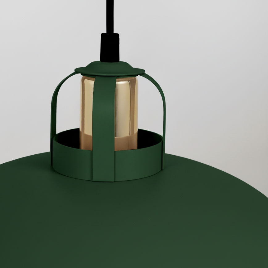 Brilagi - LED Luster na lanku FLAMENGO 1xE27/60W/230V zelená