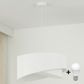 Brilagi - LED Luster na lanku LYRA 1xE27/15W/230V biela