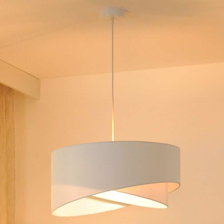 Brilagi - LED Luster na lanku LYRA 1xE27/15W/230V biela