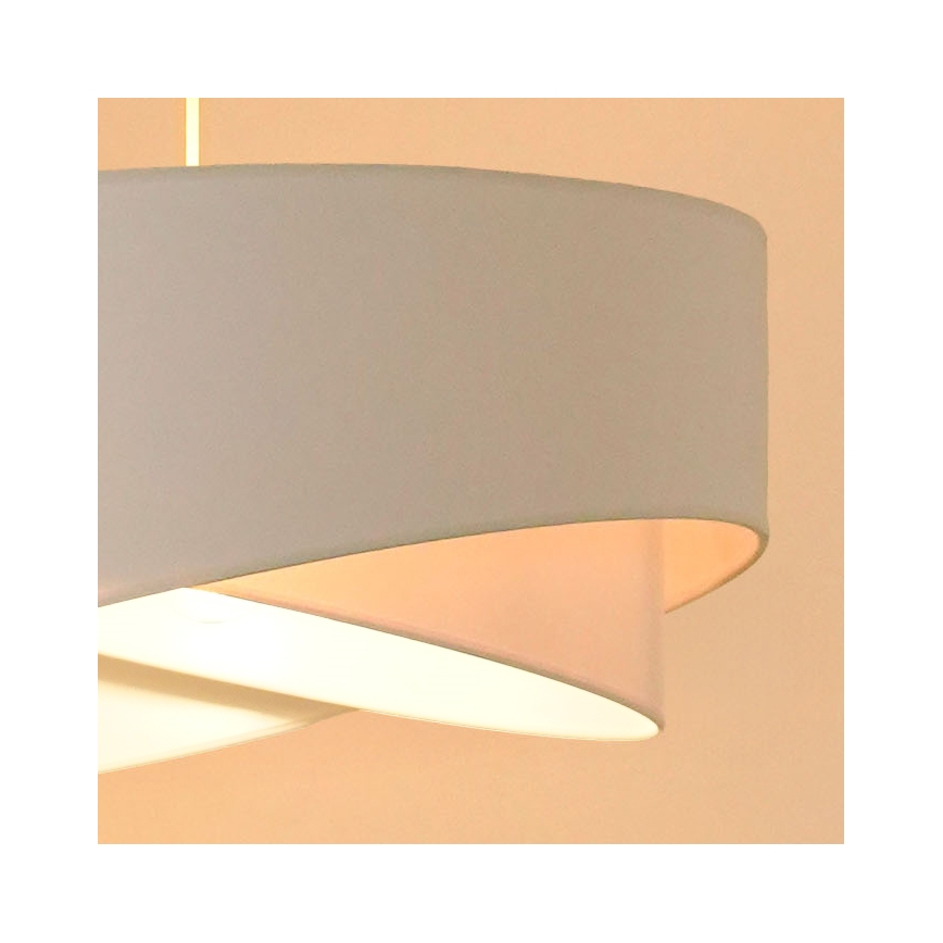 Brilagi - LED Luster na lanku LYRA 1xE27/15W/230V biela