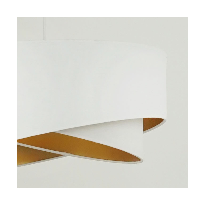 Brilagi - LED Luster na lanku LYRA 1xE27/15W/230V biela/zlatá