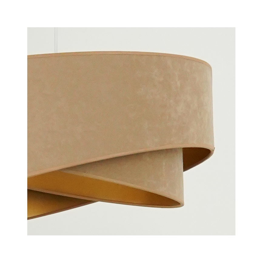 Brilagi - LED Luster na lanku LYRA 1xE27/15W/230V hnedá/zlatá