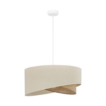 Brilagi - LED Luster na lanku LYRA 1xE27/15W/230V krémová/béžová