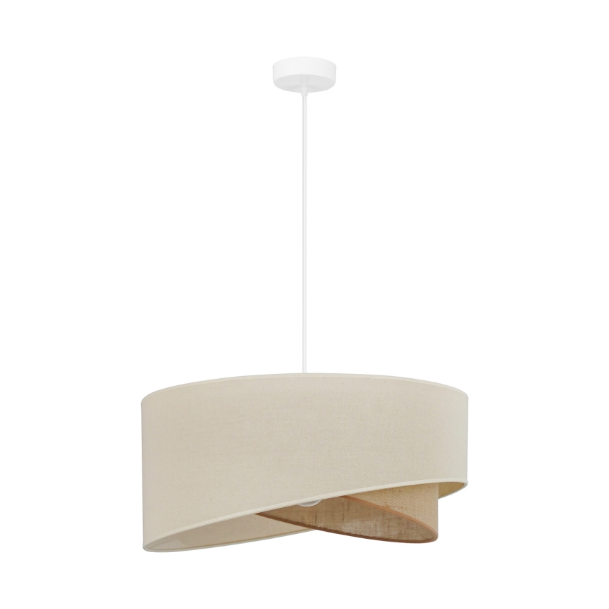 Brilagi - LED Luster na lanku LYRA 1xE27/15W/230V krémová/béžová