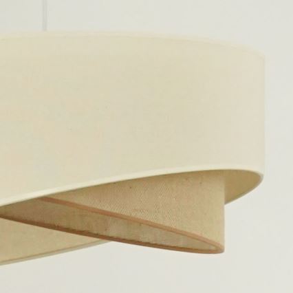 Brilagi - LED Luster na lanku LYRA 1xE27/15W/230V krémová/béžová