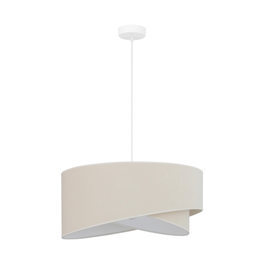 Brilagi - LED Luster na lanku LYRA 1xE27/15W/230V krémová/biela