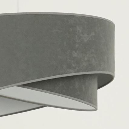 Brilagi - LED Luster na lanku LYRA 1xE27/15W/230V šedá/biela
