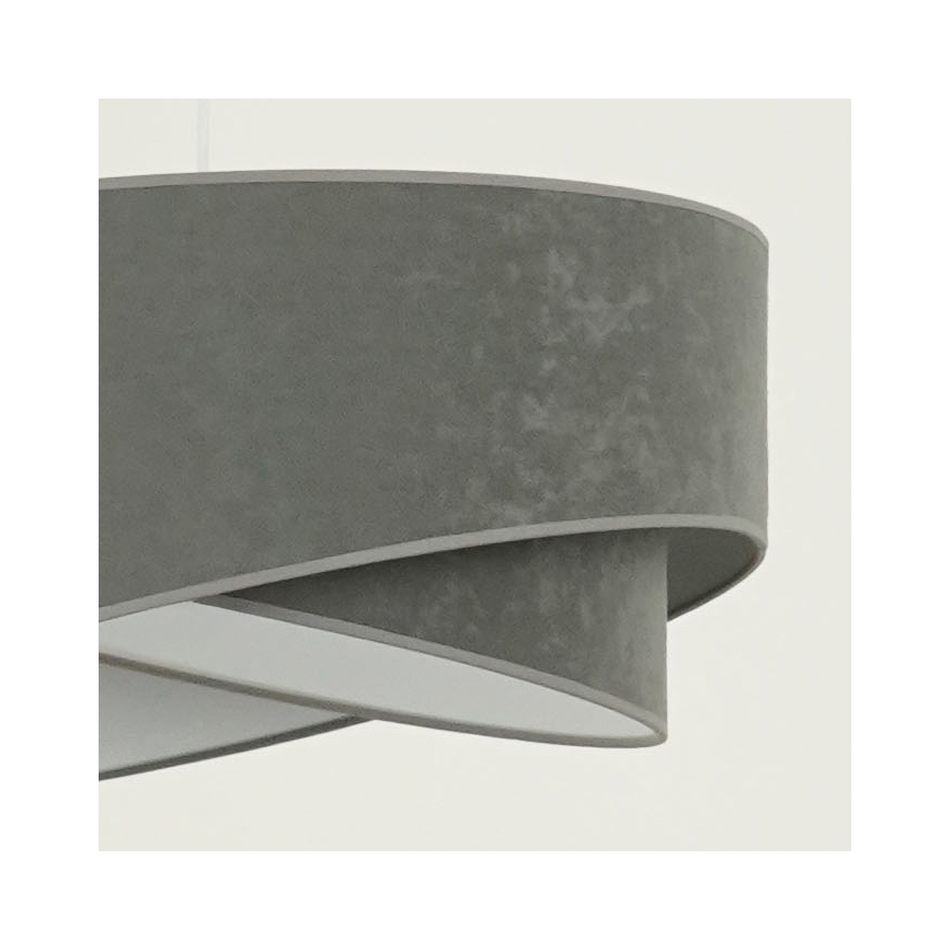 Brilagi - LED Luster na lanku LYRA 1xE27/15W/230V šedá/biela
