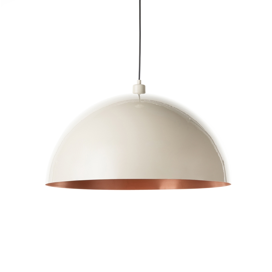 Brilagi - LED luster na lanku METALO 1xE27/40W/230V pr. 40 cm béžová/medená