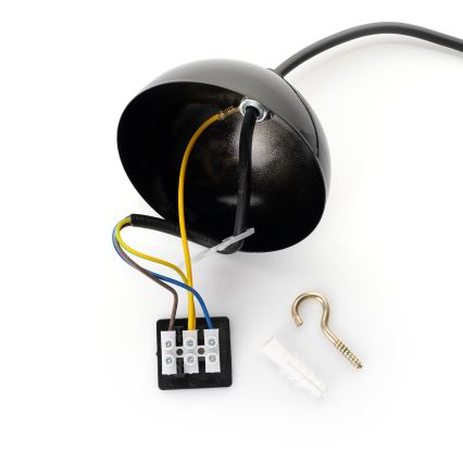 Brilagi - LED luster na lanku METALO 1xE27/40W/230V pr. 40 cm čierna/medená