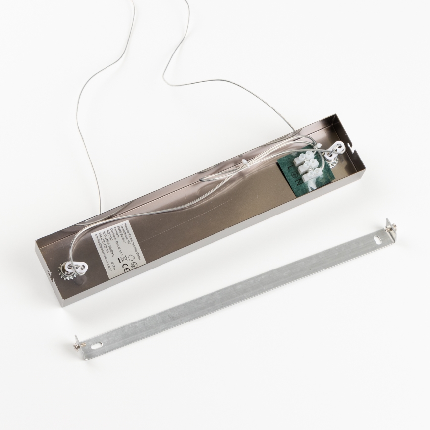 Brilagi - LED Luster na lanku MILLA 10xG9/3W/230V lesklý chróm/dymová