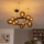 Brilagi - LED luster na lanku MILLA 15xG9/3W/230V hnedá/dymová hnedá