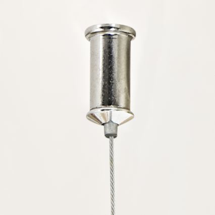 Brilagi - LED luster na lanku MILLA 15xG9/3W/230V hnedá/dymová hnedá