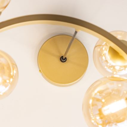 Brilagi - LED Luster na lanku MILLA 15xG9/3W/230V zlatá