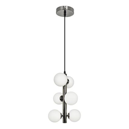 Brilagi - LED Luster na lanku MILLA 6xG9/3W/230V lesklý chróm/biela