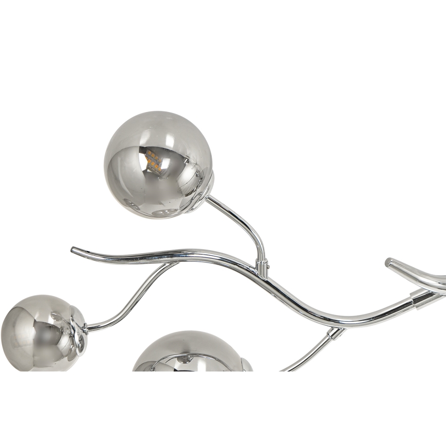 Brilagi - LED Luster na lanku MISTEL 6xG9/3W/230V lesklý chróm/dymová