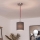 Brilagi - LED luster na lanku NUBILA 1xE27/60W/230V pr. 14 cm červená/antracit