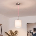 Brilagi - LED luster na lanku NUBILA 1xE27/60W/230V pr. 14 cm červená/biela